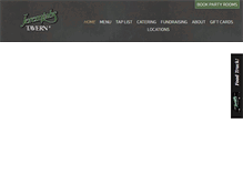 Tablet Screenshot of jeremiahstavern.com